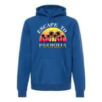 Escape To Florida Premium Hoodie