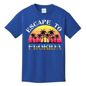 Escape To Florida Kids T-Shirt