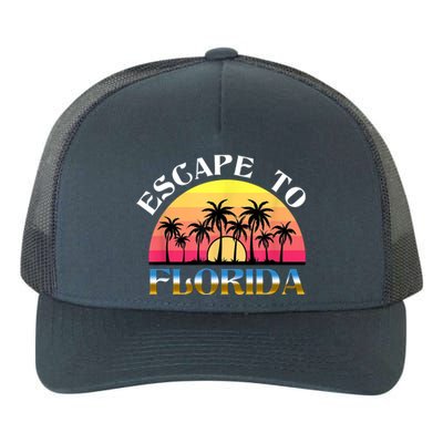 Escape To Florida Yupoong Adult 5-Panel Trucker Hat