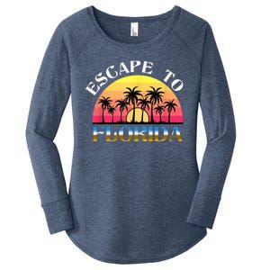 Escape To Florida Women's Perfect Tri Tunic Long Sleeve Shirt