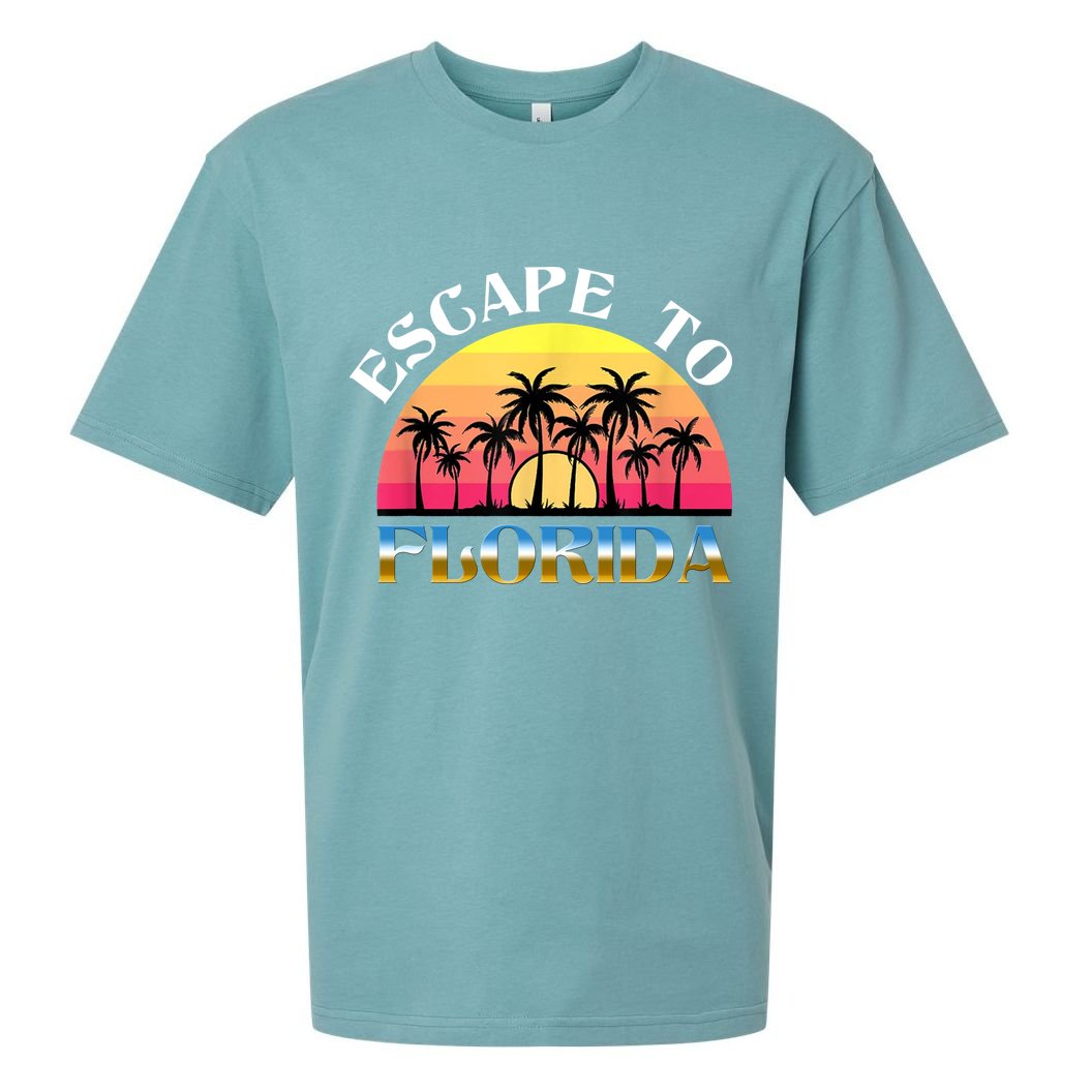 Escape To Florida Sueded Cloud Jersey T-Shirt
