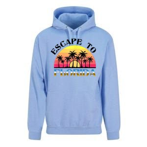 Escape To Florida Unisex Surf Hoodie