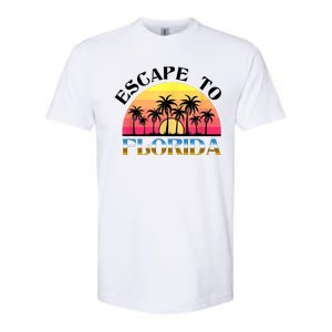 Escape To Florida Softstyle CVC T-Shirt