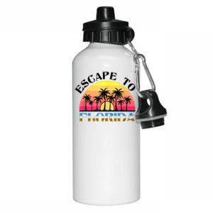 Escape To Florida Aluminum Water Bottle