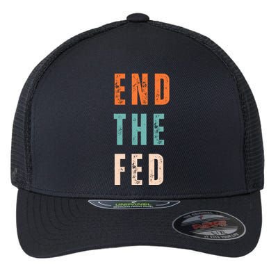 End The Fed Conservative Libertarian Flexfit Unipanel Trucker Cap