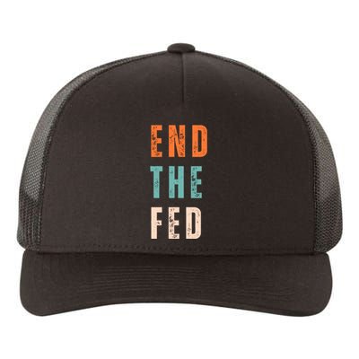 End The Fed Conservative Libertarian Yupoong Adult 5-Panel Trucker Hat