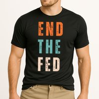 End The Fed Conservative Libertarian Cooling Performance Crew T-Shirt