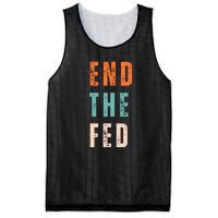 End The Fed Conservative Libertarian Mesh Reversible Basketball Jersey Tank