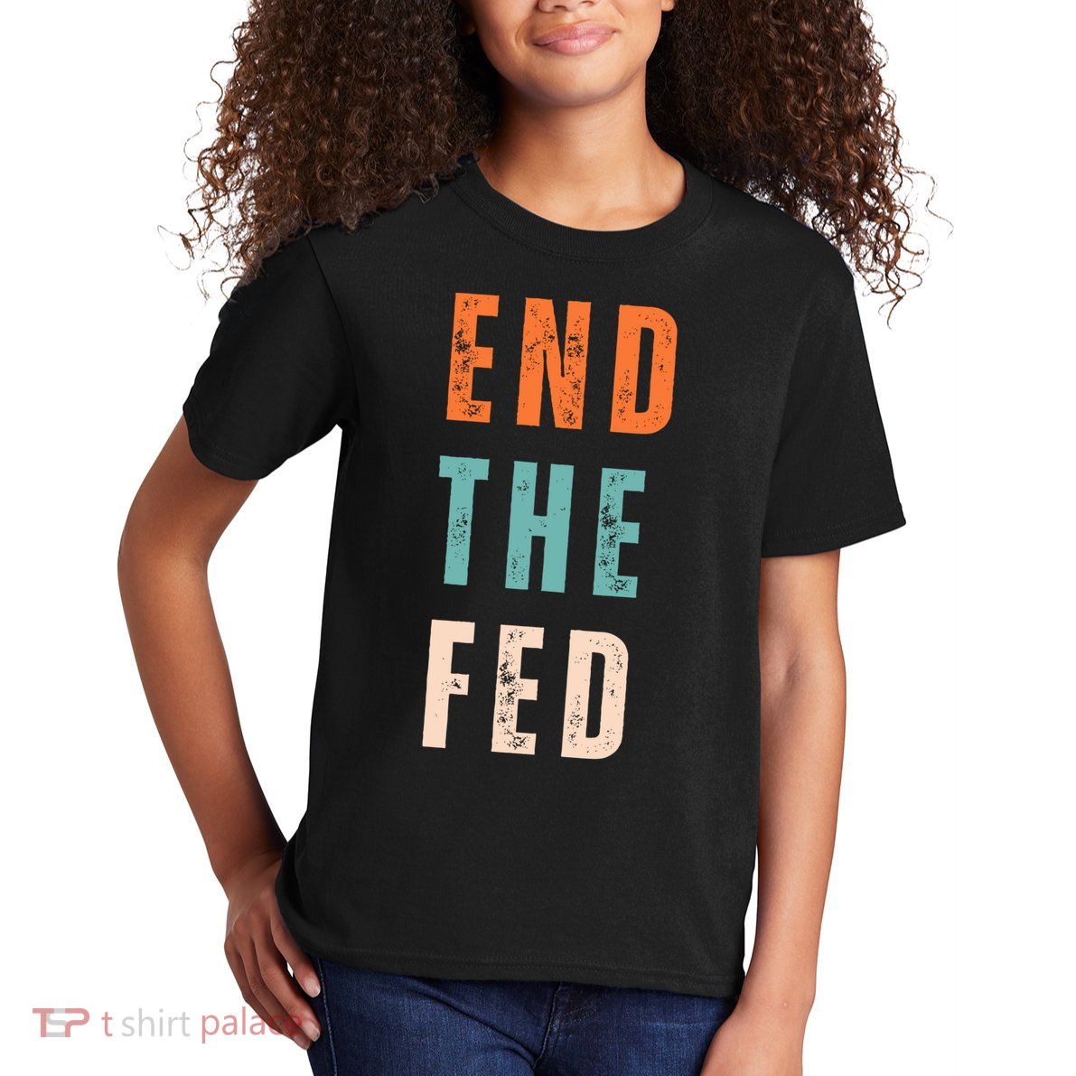 End The Fed Conservative Libertarian Kids T-Shirt