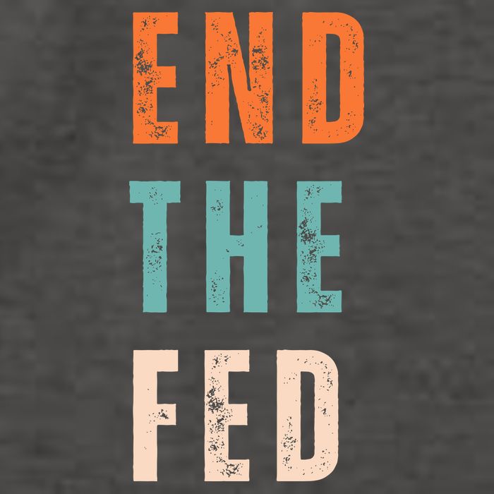 End The Fed Conservative Libertarian Vector Backpack