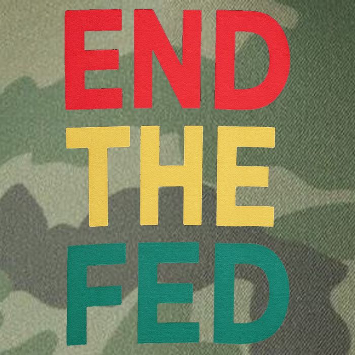 End The Fed Federal Reserve Bitcoin Over Fiat Currency Legacy Tie Dye Trucker Hat
