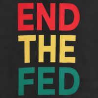 End The Fed Federal Reserve Bitcoin Over Fiat Currency 7 Panel Mesh Trucker Snapback Hat