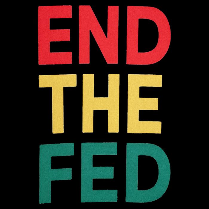 End The Fed Federal Reserve Bitcoin Over Fiat Currency 16 in Basic Backpack