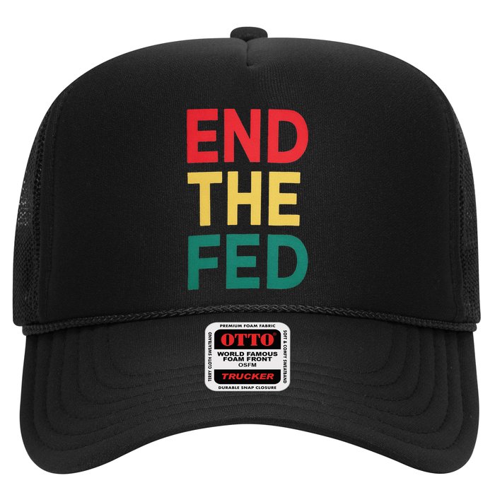 End The Fed Federal Reserve Bitcoin Over Fiat Currency Hat