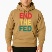 End The Fed Federal Reserve Bitcoin Over Fiat Currency Hoodie