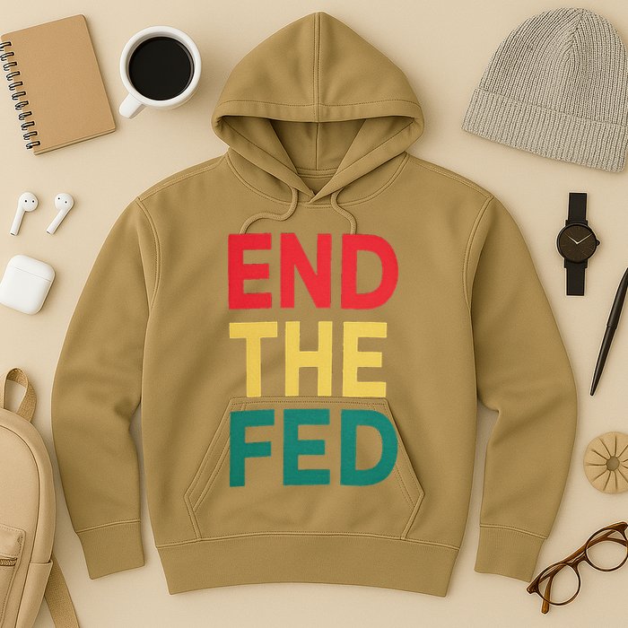 End The Fed Federal Reserve Bitcoin Over Fiat Currency Hoodie