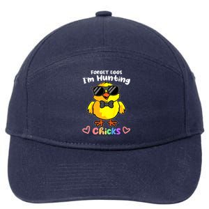 Easter Toddlers Forget Eggs Im Hunting Chicks 7-Panel Snapback Hat