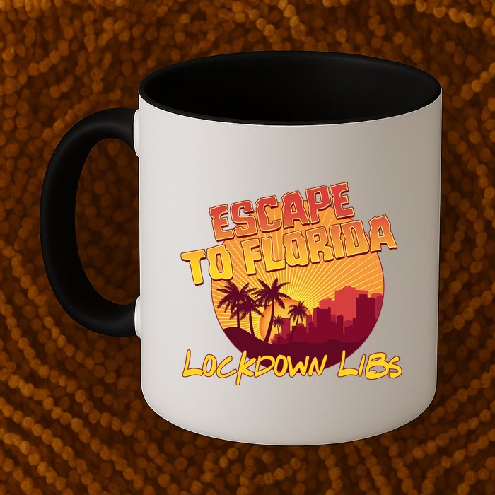 Escape To Florida Lockdown Libs Mug
