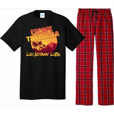 Escape To Florida Lockdown Libs Pajama Set