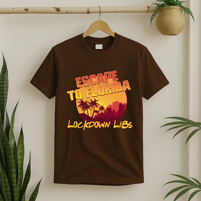 Escape To Florida Lockdown Libs T-Shirt