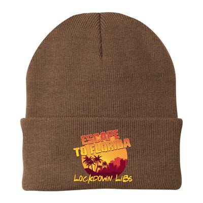 Escape To Florida Lockdown Libs Beanie