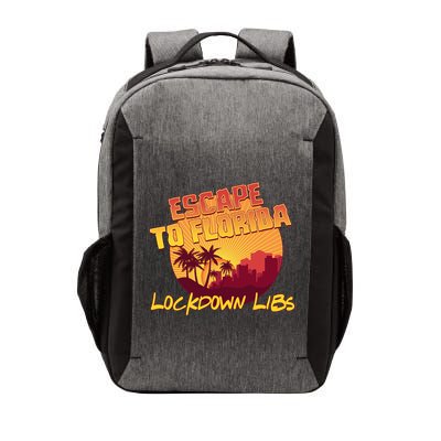 Escape To Florida Lockdown Libs Vector Backpack