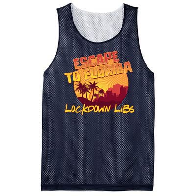 Escape To Florida Lockdown Libs Mesh Reversible Basketball Jersey Tank