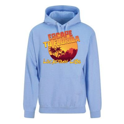 Escape To Florida Lockdown Libs Unisex Surf Hoodie