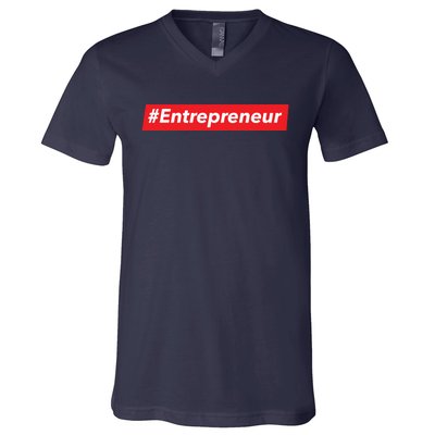 Entrepreneur T For CEOs Business Leaders Startup V-Neck T-Shirt