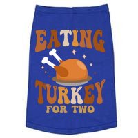 Eating Turkey For Two Thanksgiving Twin Pregnancy Funny Cool Gift Doggie Tank