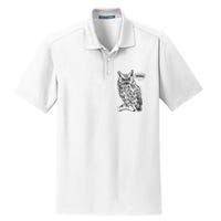 English Teacher Grammar Gift Who Whom Owl Cute Bird Dry Zone Grid Polo