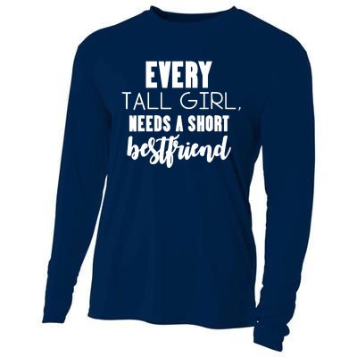 Every Tall Girl Needs Short Best Friend Bff Matching Outfit Cooling Performance Long Sleeve Crew