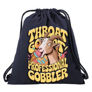 Embarrassing Throat Goat Inappropriate Adult Humor Drawstring Bag