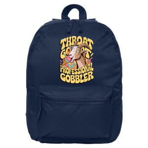 Embarrassing Throat Goat Inappropriate Adult Humor 16 in Basic Backpack