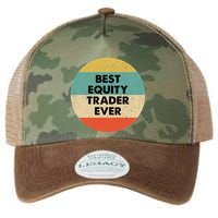 Equity Trader Gift Best Equity Trader Ever Gift Legacy Tie Dye Trucker Hat