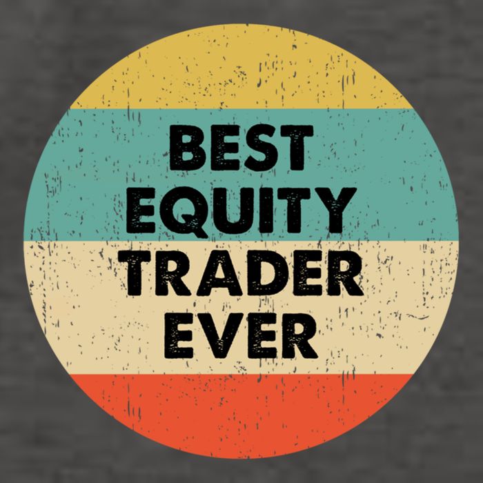 Equity Trader Gift Best Equity Trader Ever Gift Vector Backpack