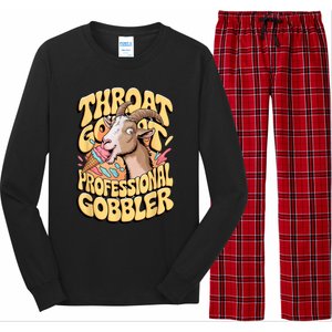 Embarrassing Throat Goat Inappropriate Adult Humor Long Sleeve Pajama Set