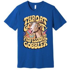 Embarrassing Throat Goat Inappropriate Adult Humor Premium T-Shirt