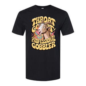 Embarrassing Throat Goat Inappropriate Adult Humor Softstyle CVC T-Shirt