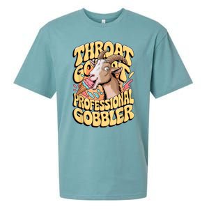 Embarrassing Throat Goat Inappropriate Adult Humor Sueded Cloud Jersey T-Shirt