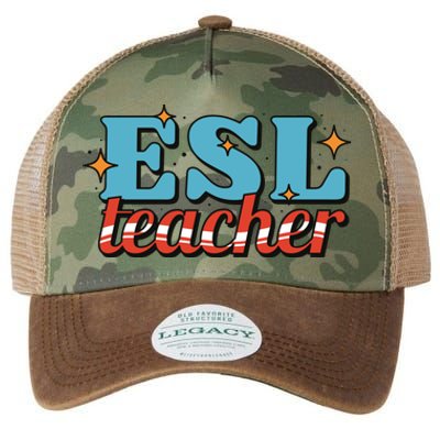 ESL Teacher Gift Legacy Tie Dye Trucker Hat