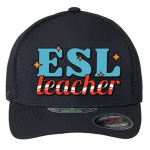 ESL Teacher Gift Flexfit Unipanel Trucker Cap