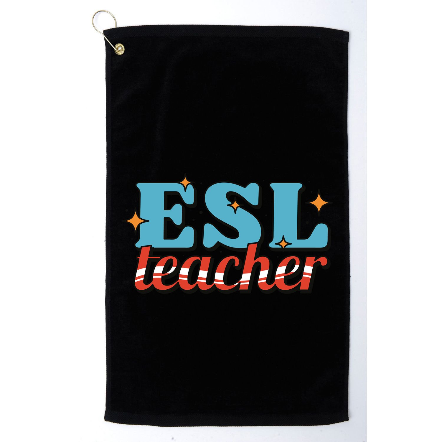 ESL Teacher Gift Golf Towel