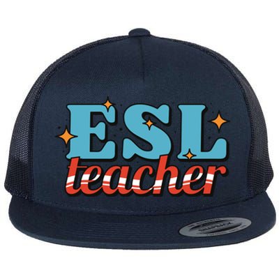 ESL Teacher Gift Flat Bill Trucker Hat