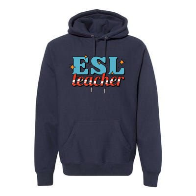 ESL Teacher Gift Premium Hoodie