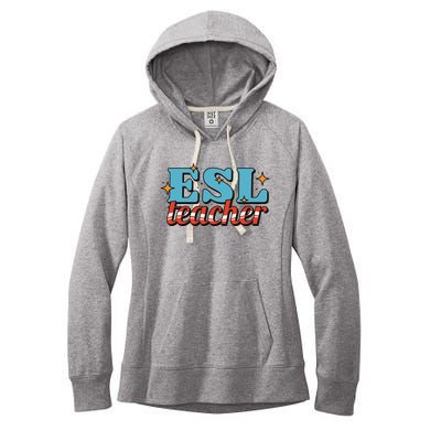 ESL Teacher Gift Women's Fleece Hoodie