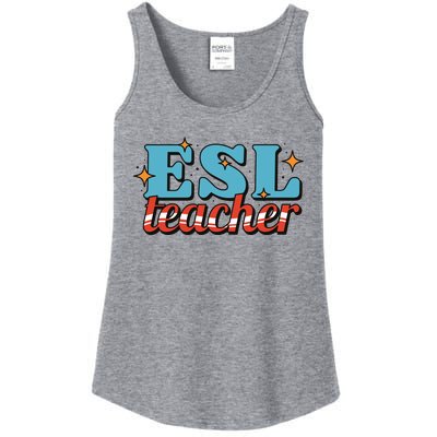 ESL Teacher Gift Ladies Essential Tank