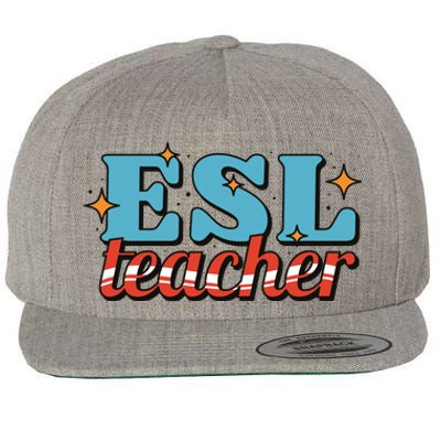 ESL Teacher Gift Wool Snapback Cap