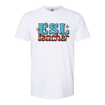 ESL Teacher Gift Softstyle® CVC T-Shirt