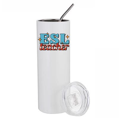 ESL Teacher Gift Stainless Steel Tumbler